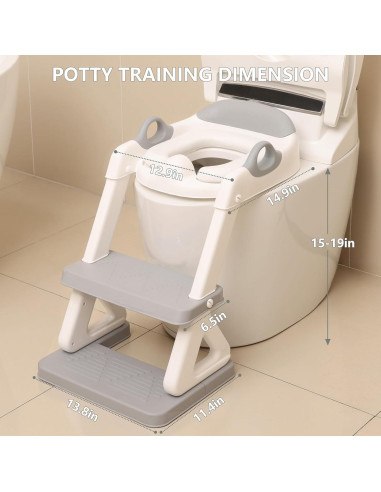 Asiento de Entrenamiento para Baño Mangohood MTT5 Gris