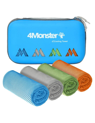 Toalla Enfriadora 4Monster de Microfibra 101.6x30.5cm