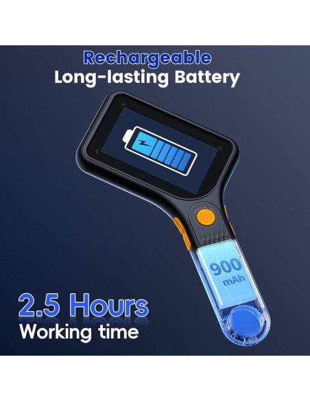 Microscopio Digital Ahalfcit 500X con Pantalla IPS 3" y Luz LED Microscopio Digital Ahalfcit 500X con Pantalla IPS 3" y Luz LED