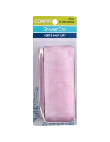 Gorro de Ducha Forrado de Toalla Conair - Protección y Comodidad