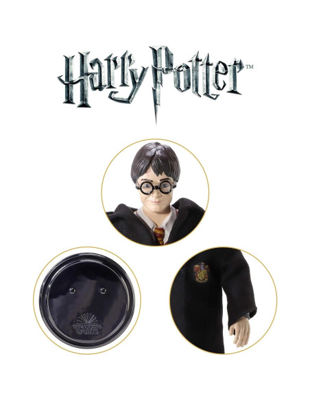 Figura Coleccionable BendyFigs Harry Potter 17.78 cm Figura Coleccionable BendyFigs Harry Potter 17.78 cm