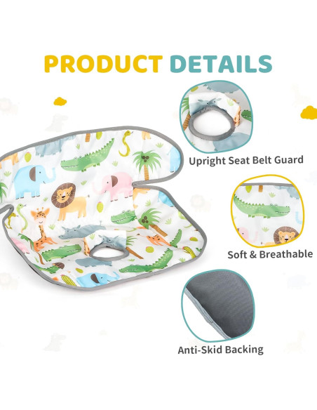 Protector de Asiento de Coche VerveBaby Impermeable Universal Protector de Asiento de Coche VerveBaby Impermeable Universal