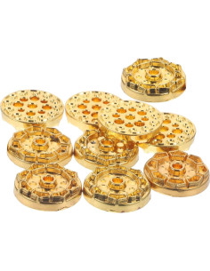 Soporte para Incienso Mini Loto ARTIBETTER - 10 Pcs Cobre 2