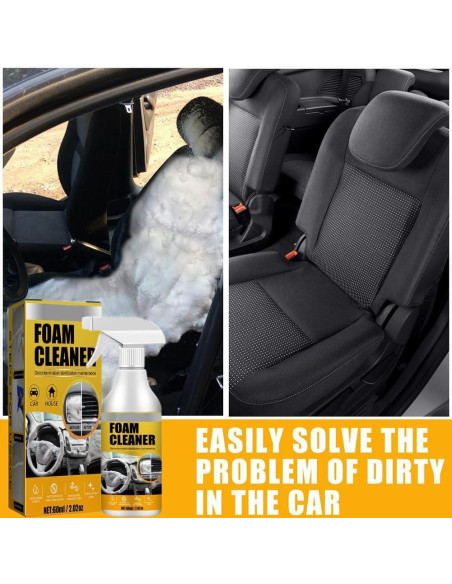 Limpiador de Espuma Multiusos Newbeeoo 60ml 2Pcs - Protección UV