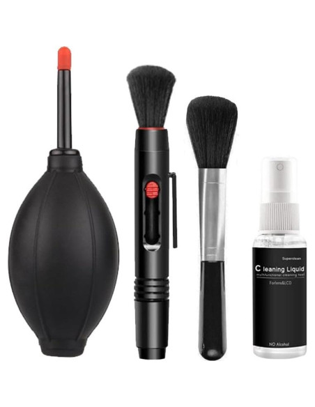 Kit de limpieza 6 en 1 para cámaras y lentes Kasin Kit de limpieza 6 en 1 para cámaras y lentes Kasin