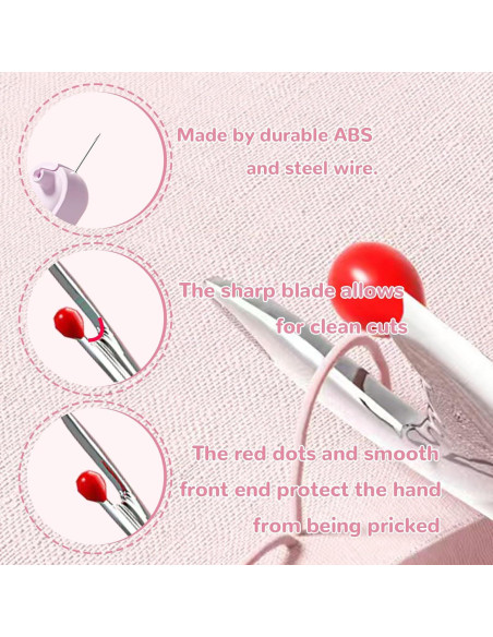 Enhebrador Automático Dekdecutyr 2 en 1 Púrpura - Herramienta de Coser Enhebrador Automático Dekdecutyr 2 en 1 Púrpura - Herramienta de Coser