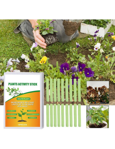 Barras de Fertilizantes para Plantas REDYY 18/36 Pcs Nutrición