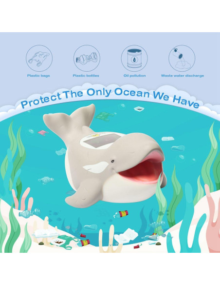 Termómetro de Baño Digital Doliwish Orca Libre de BPA Termómetro de Baño Digital Doliwish Orca Libre de BPA