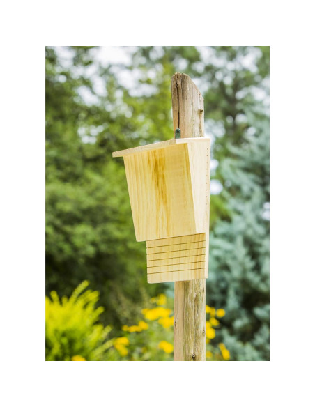 Casa de Murciélagos de Madera Natural Evergreen 23x34 cm Casa de Murciélagos de Madera Natural Evergreen 23x34 cm
