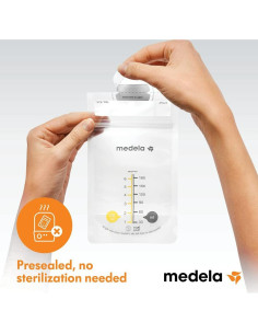 Medela 25 Bolsas de Almacenamiento de Leche Materna 180 ml 2
