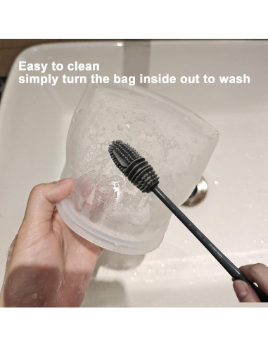 Bolsas de Almacenamiento de Silicona KVK 6 Paquetes 207ml