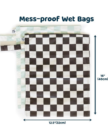 Bolsa Impermeable Tiny Twinkle 40x32cm Reutilizable para Bebés