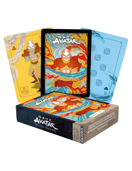 Baraja de Cartas Avatar: La Leyenda de Aang - AQUARIUS Baraja de Cartas Avatar: La Leyenda de Aang - AQUARIUS