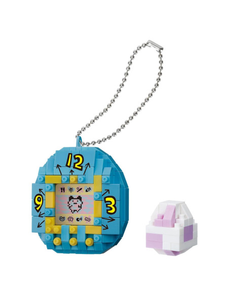 Nanoblock Tamagotchi Primera Generación Azul 220 Piezas Nanoblock Tamagotchi Primera Generación Azul 220 Piezas