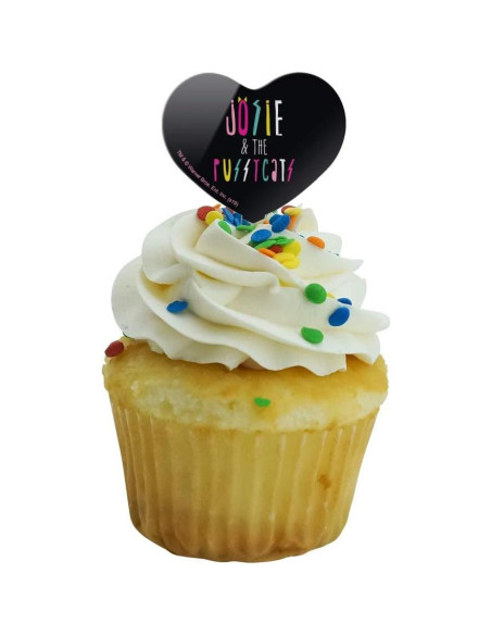 Palillos Decorativos para Cupcakes Riverdale Josie & the Pussycats - Set de 6 Palillos Decorativos para Cupcakes Riverdale Josie & the Pussycats - Set de 6