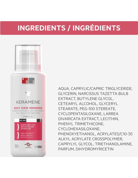 Loción DS Labs Keramene 177 ml - Minimiza Crecimiento Cabello Loción DS Labs Keramene 177 ml - Minimiza Crecimiento Cabello