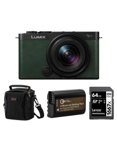 Cámara sin Espejo Panasonic LUMIX S9 con Lente 18-40mm y Accesorios