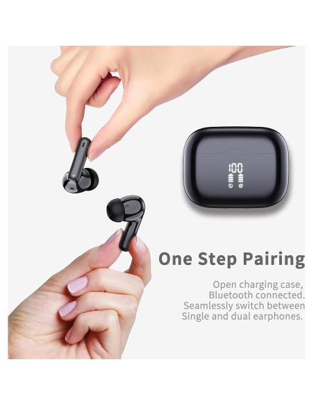 Auriculares Inalámbricos A97 Pro Bluetooth 5.4 con Cancelación de Ruido Auriculares Inalámbricos A97 Pro Bluetooth 5.4 con Cancelación de Ruido