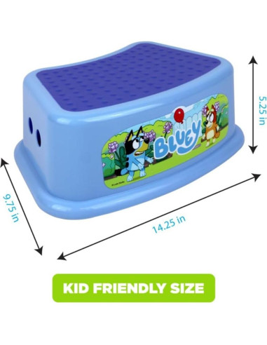 Escalón Antideslizante Ginsey Bluey para Niños