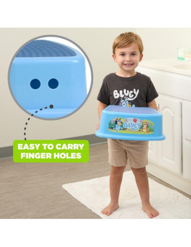 Escalón Antideslizante Ginsey Bluey para Niños