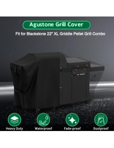 Cubierta Impermeable Agustone para Parrilla Blackstone 22" XL 2