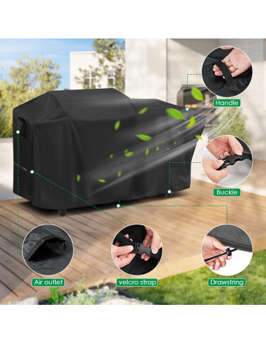 Cubierta Impermeable Agustone para Parrilla Blackstone 22" XL
