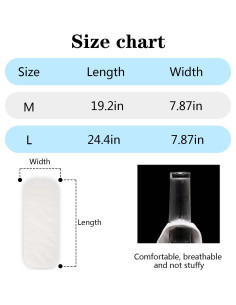 6 Inserciones de Pañales de Microfibra Lmaray 59cm Lavables 2