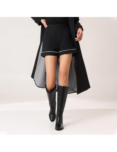 Botas Negras de Tacón para Mujeres Abbleet Stride 41.8cm