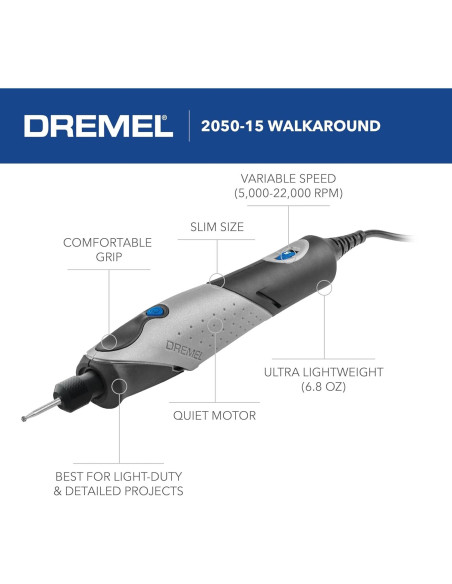 Dremel Stylo+ 2050-15 Herramienta Rotativa para Manualidades Dremel Stylo+ 2050-15 Herramienta Rotativa para Manualidades