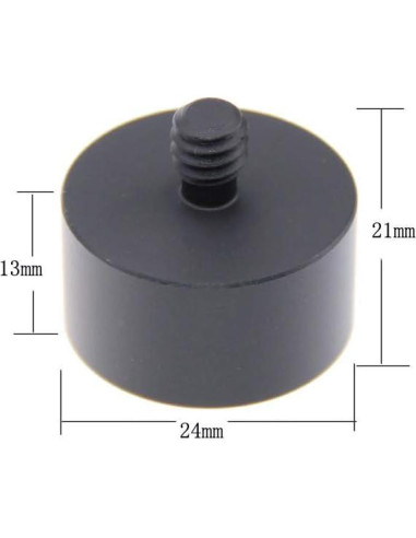 Base de cámara CAMVATE con orificio 1/4" y 3/8" + Brazo mágico