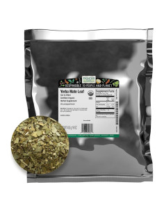 Yerba Mate Orgánica Cortada Frontier 0.45 kg - Sabor Herbáceo