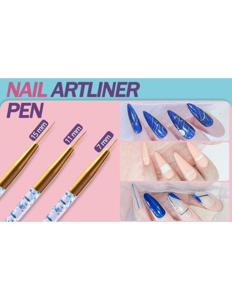 Set de 35 Pinceles para Arte de Uñas Artdone - Herramientas Profesionales Set de 35 Pinceles para Arte de Uñas Artdone - Herramientas Profesionales