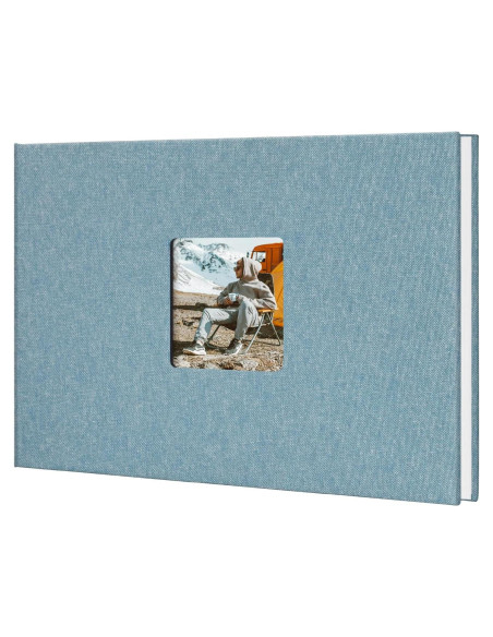 Álbum de Fotos 1DOT2 Azul Cian 30 Páginas 7.5x5.7" Álbum de Fotos 1DOT2 Azul Cian 30 Páginas 7.5x5.7"
