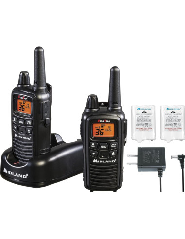Radios FRS Midland LXT600VP3 - Paquete de 4 con Cargadores