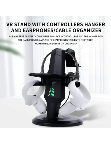Soporte de Carga TechKen para Auriculares VR Quest 2