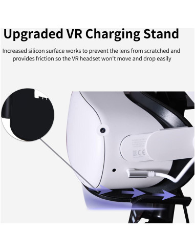 Soporte de Carga TechKen para Auriculares VR Quest 2