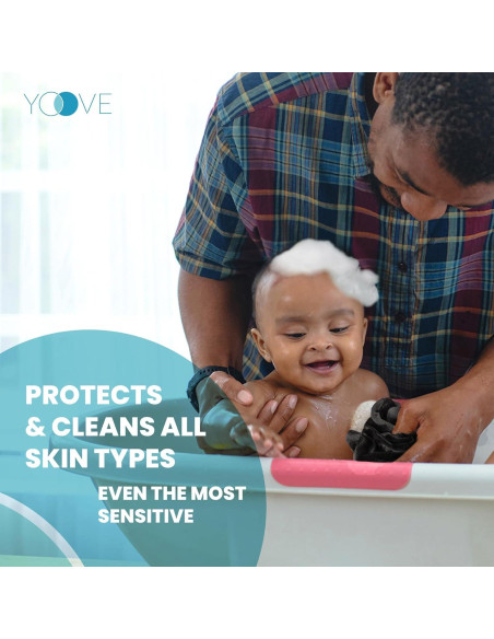 Esfregador de Espalda Yoove con Carbón de Bambú - Lufa Exfoliante Esfregador de Espalda Yoove con Carbón de Bambú - Lufa Exfoliante