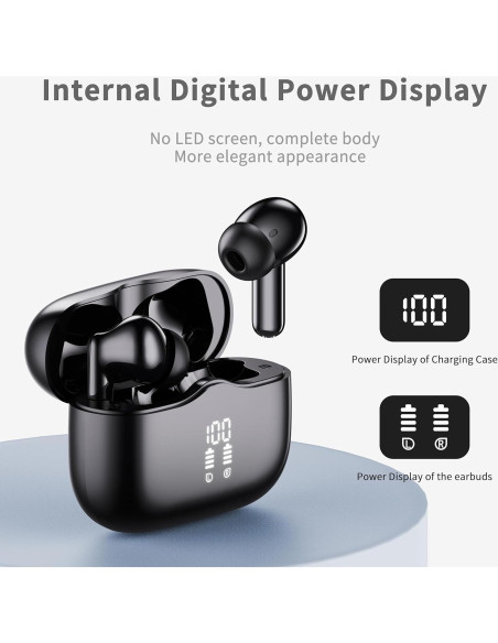 Auriculares Inalámbricos A97 Pro Bluetooth 5.4 con Cancelación de Ruido Auriculares Inalámbricos A97 Pro Bluetooth 5.4 con Cancelación de Ruido