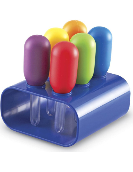 Set de 6 Gotero Jumbo Colorido Recursos de Aprendizaje 3+ Set de 6 Gotero Jumbo Colorido Recursos de Aprendizaje 3+