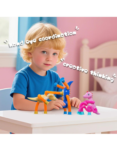 Juguetes Antiestrés DoDoMagxanadu Cocodrilo 4Pack para Niños