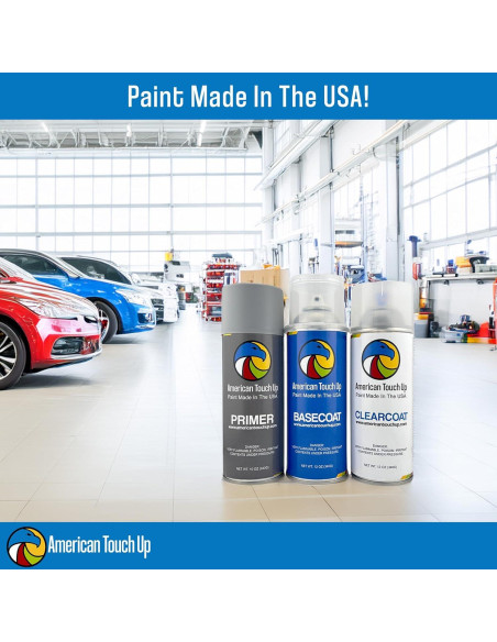 Pintura en aerosol American Touch Up Basecoat 12 oz Rojo Señal Pintura en aerosol American Touch Up Basecoat 12 oz Rojo Señal