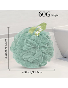 Esponjas de Ducha Lufa Yoget 4 Pack 60g Exfoliantes 2