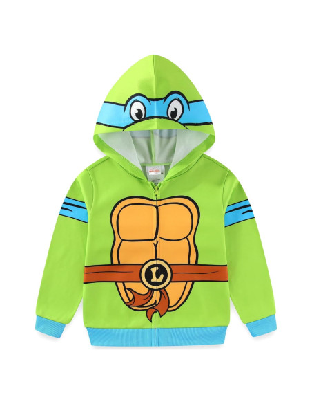 Sudadera con capucha Nickelodeon TMNT Leonardo para niños Sudadera con capucha Nickelodeon TMNT Leonardo para niños