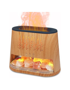 Difusor de Aromaterapia Walve MTUS25046 con Lámpara de Sal