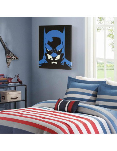 Obra de Arte Iluminada Batman Idea Nuova 40x29 cm Decoración