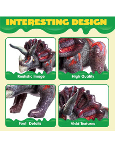 Dinosaurio Inflable Triceratops Joyin 109 cm para Fiesta 2