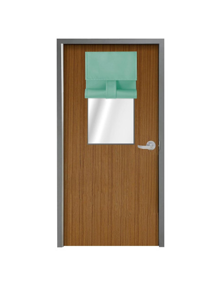 Cortina Opaca WdFour 20x91 cm Aqua para Ventanas de Aula Cortina Opaca WdFour 20x91 cm Aqua para Ventanas de Aula