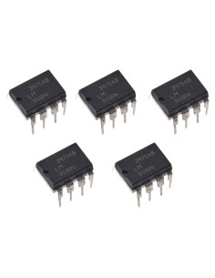 5 Piezas Amplificador Operacional LM308N Bridgold IC Doble