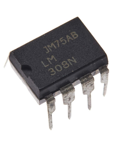 5 Piezas Amplificador Operacional LM308N Bridgold IC Doble