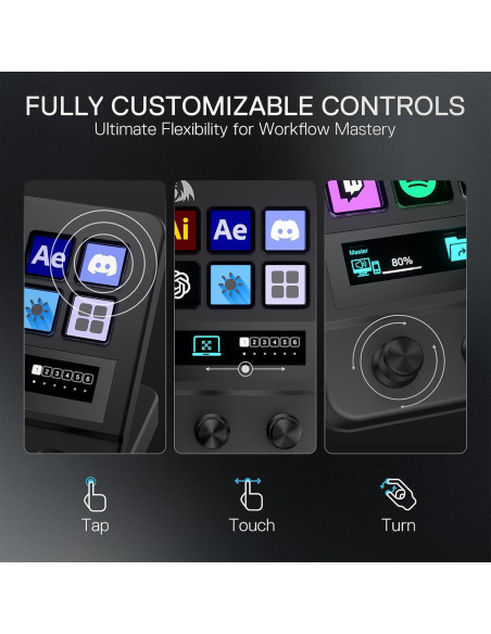 Controlador de Transmisión Redragon SS552 - Pad Macro Personalizable Controlador de Transmisión Redragon SS552 - Pad Macro Personalizable